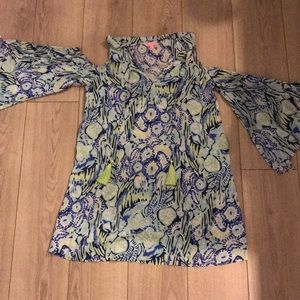 Lilly Pulitzer Benicia Cold Shoulder Dress